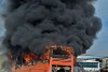 سربازان از شعله‌ های آتش جان سالم به در بردند